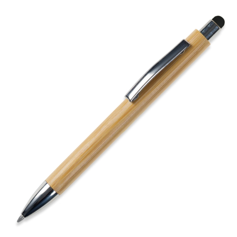  Stylo-stylet personnalisable en bambou New York