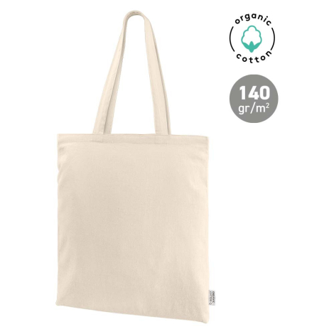 Sac personnalisé organique coton biologique 140 gr - Fleur