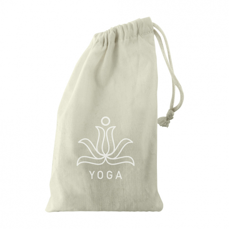 4 dés de yoga personnalisés en bois de pin - Kali