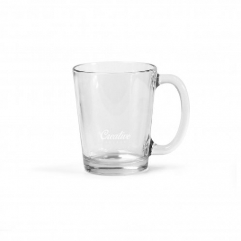 Mug personnalisé verre fabrication Europe 310 ml GLAMU