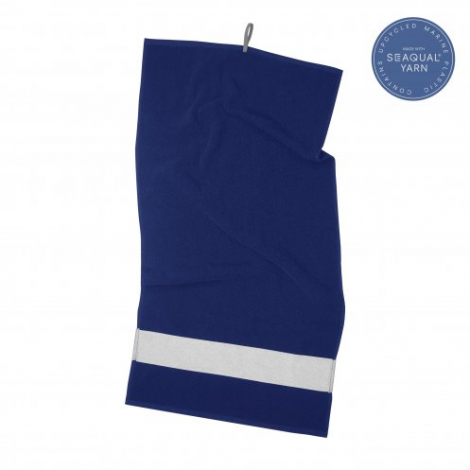 Serviette de sport personnalisable coton recyclé SEASPORT