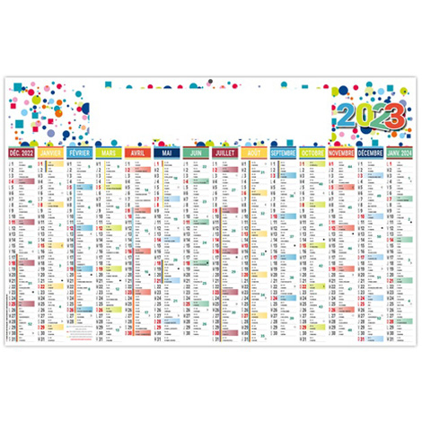 Calendrier bancaire publicitaire - CASIMIR Calendrier bancaire publicitaire - CASIMIR