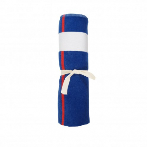 Serviette de plage promotionnelle CITIZEN BLUE