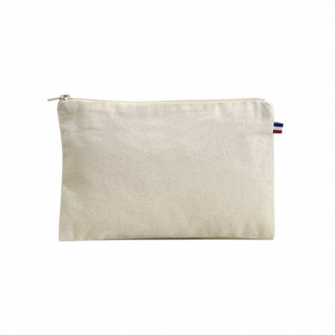 Trousse personnalisée coton bio Origine France BERNADETTE