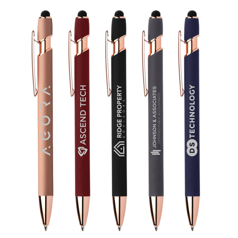 Stylo/Stylet personnalisable - Prince Softy Rose Gold Executive 