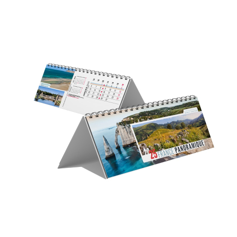 Calendrier chevalet publicitaire - France Panoramique