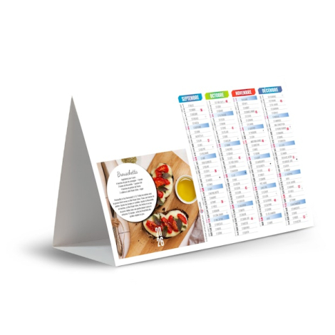 Chevalet publicitaire de comptoir - Cuisine
