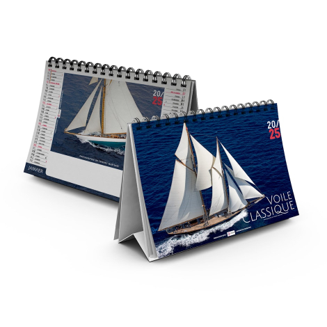 Chevalet publicitaire standard 7 feuillets - Voile