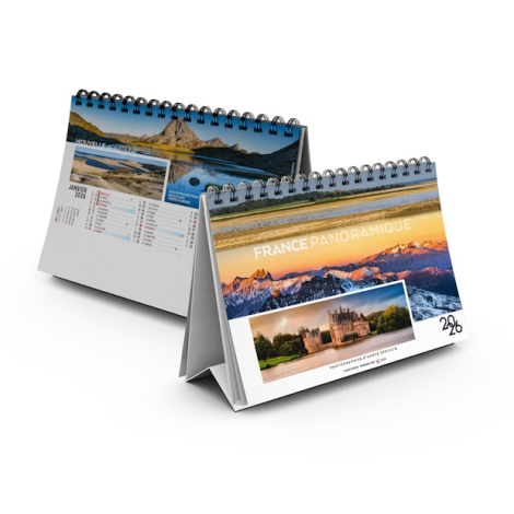 Chevalet publicitaire standard 13 feuillets - Grand angle