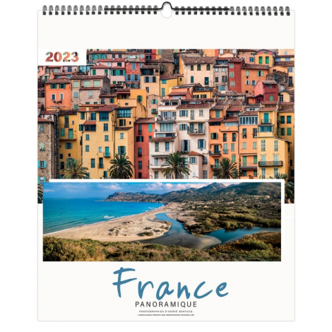Calendrier illustré publicitaire - La France panoramique Calendrier illustré publicitaire - La France panoramique