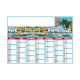 Calendrier de banque publicitaire - AYMERIC