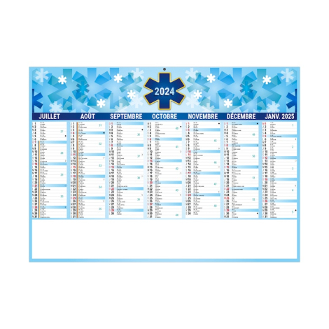 Calendrier de banque publicitaire 2026 - MATTHIEU