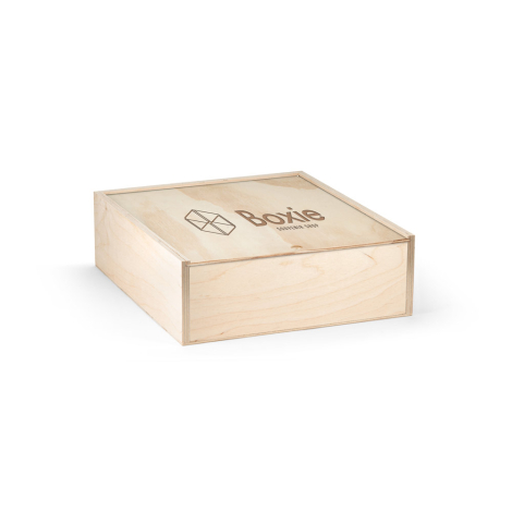 Coffret de présentation bois 33x29x10 cm BOXIE L