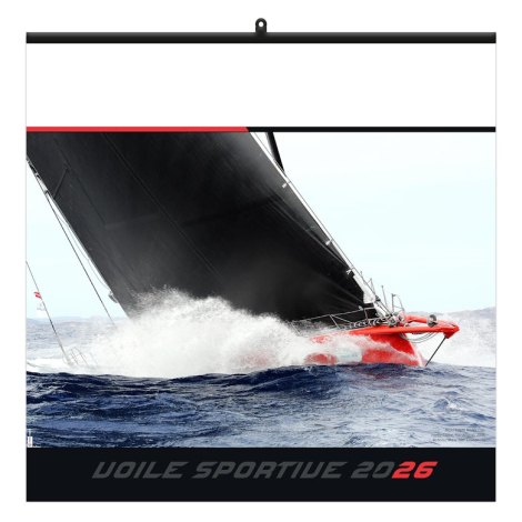 Calendrier illustré publicitaire - Voile sportive