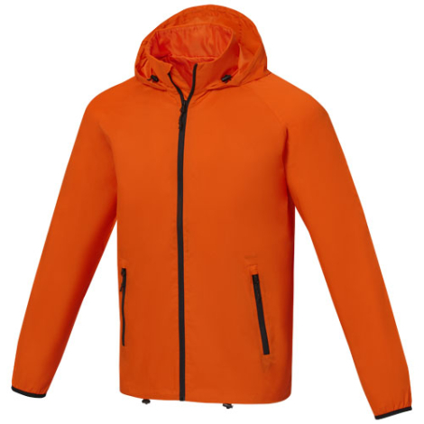 Veste pluie légère personnalisable homme Dinlas