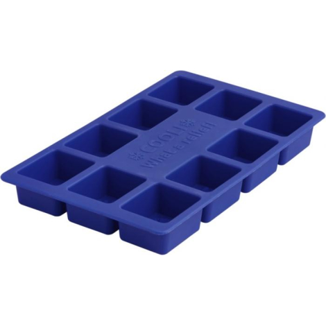 BAR ORIGINALE - GRAND BAC À GLAÇONS EN SILICONE - BLEU - Accessoire cave à  vin - Achat & prix