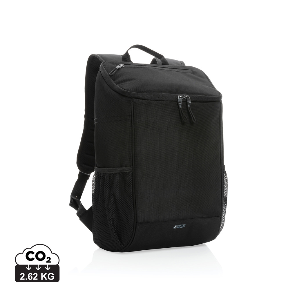 Sac à dos personnalisé isotherme Swiss Peak Impact Noir