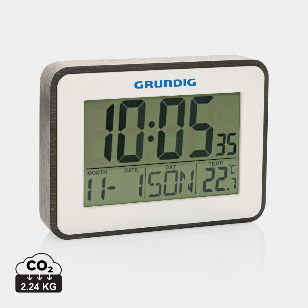 Station météo et calendrier personnalisable Grundig Blanc