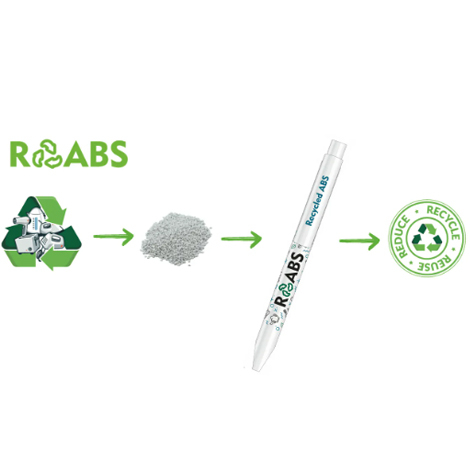 Stylo publicitaire en ABS recyclé - ZEN RE-ABS
