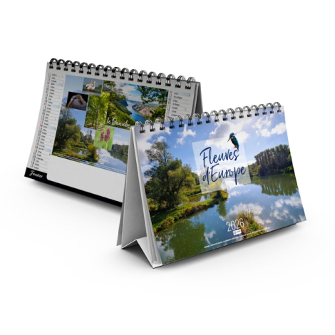 Chevalet publicitaire standard 7 feuillets - Fleuve d'Europe