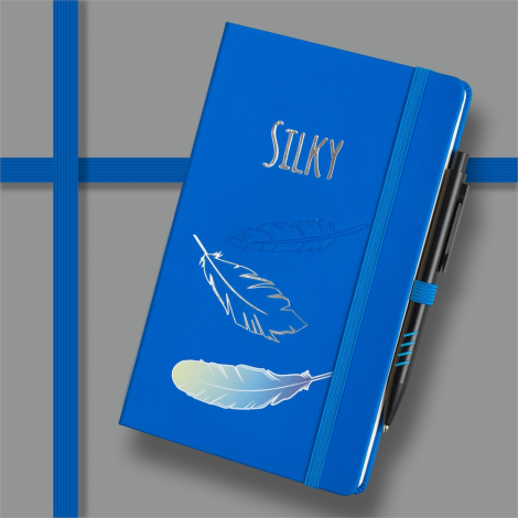 Carnet promotionnel rigide format A5 - ThinkMe Silky