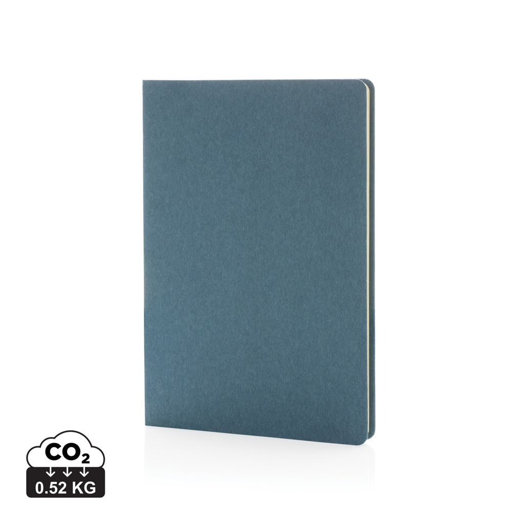 Carnet A5 à personnaliser couverture rigide Bleu