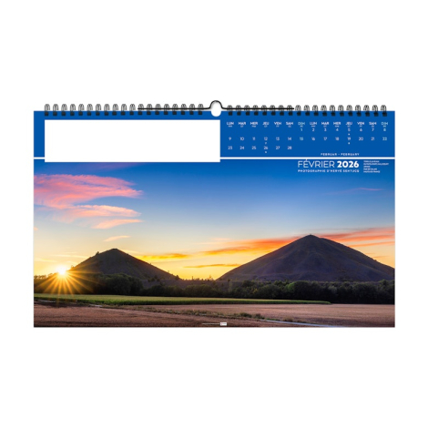 Calendrier illustré publicitaire - Envergure Calendrier illustré publicitaire - Envergure