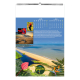 Calendrier illustré publicitaire -Bienvenue en Guyane