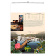 Calendrier illustré publicitaire -Bienvenue en Guyane