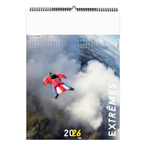 Calendrier illustré publicitaire - Extrêmes