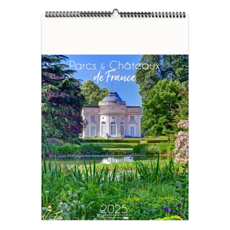 Calendrier illustré publicitaire - Jardins d'ornement