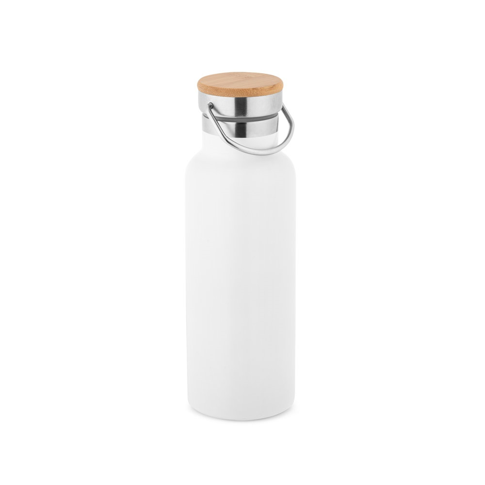 Bouteille isotherme promotionnelle 570 ml RAGNAR Blanc