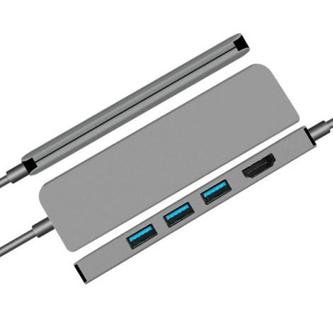 HUB publicitaire USB-C 60W/100W - NOSHUKU/HABU