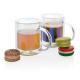 Mug personnalisé double paroi en verre 330ml