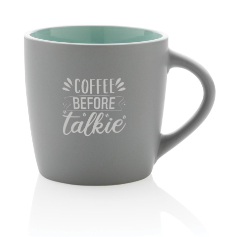 Mug personnalisé 300ml en céramique avec intérieur coloré