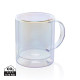 Mug personnalisé double paroi en verre 330ml