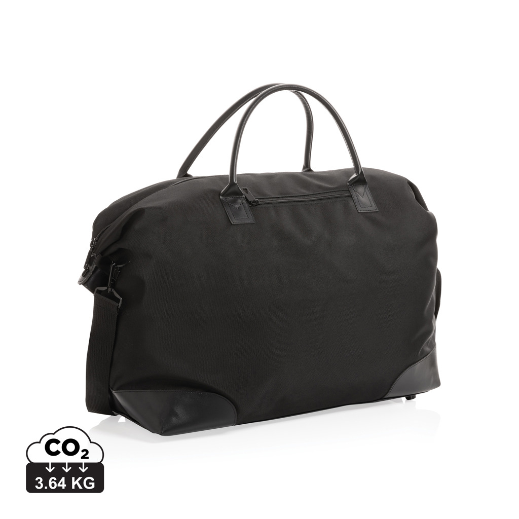 Sac Weekend personnalisé en rPET Impact Noir
