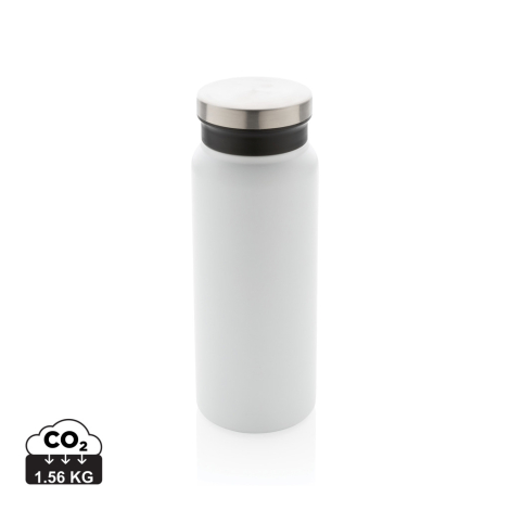 Bouteille isotherme personnalisée 600ml acier inox recyclé