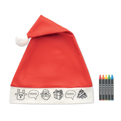 Bonnet de Père Noël promotionnel pour enfant