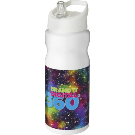 Bouteille de sport à couvercle 650ml personnalisée H2O Active® Base