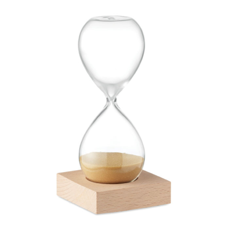 Sablier personnalisable en verre 5 minutes