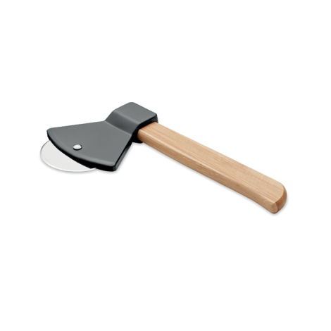 Coupe-pizza personnalisable manche en bambou