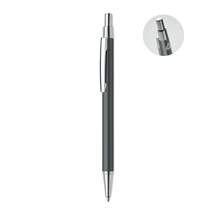 Stylo bille personnalisable aluminium recyclé Titanium