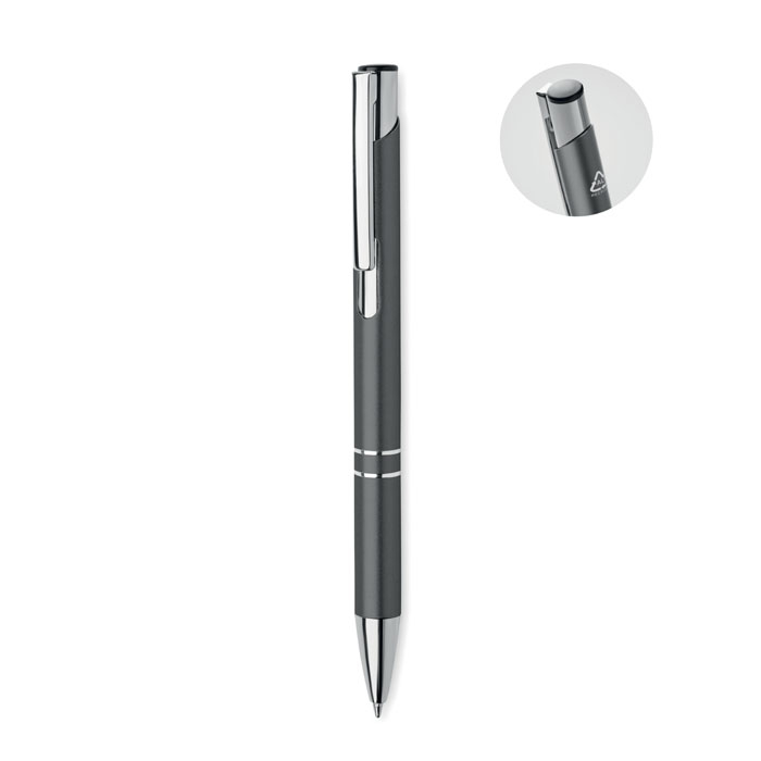Stylo à bille personnalisé en alu recyclé Titanium