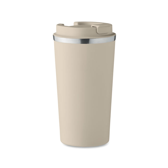 Gobelet personnalisable double paroi 510 ml inox Beige