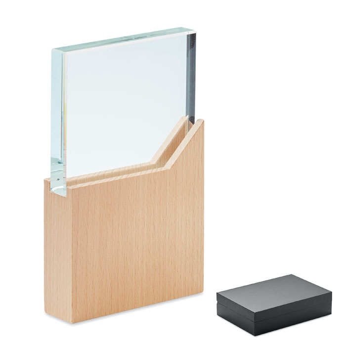 Plaque trophée à personnaliser Bois