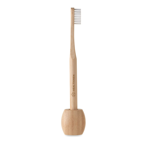 Brosse à dents personnalisable en bambou
