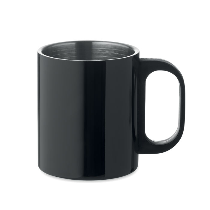 Mug double paroi promotionnel 300 ml Noir