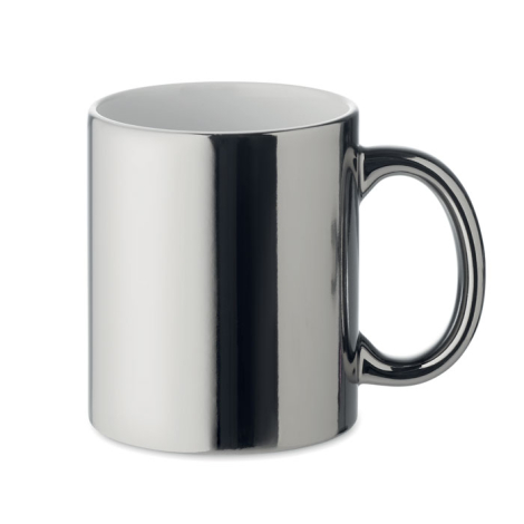 Tasse en céramique métallisée personnalisable 300ml