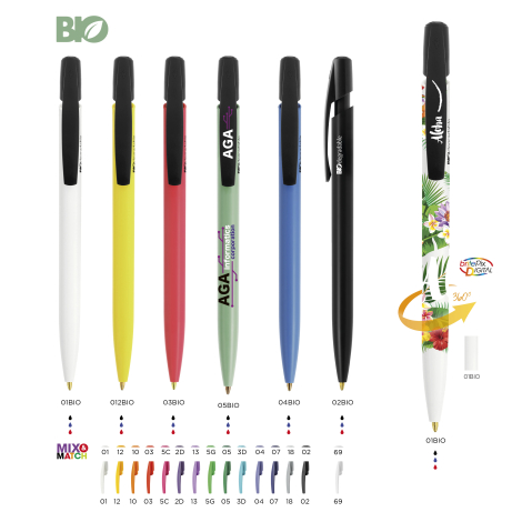 Stylo personnalisable BIC® Media Clic BIO